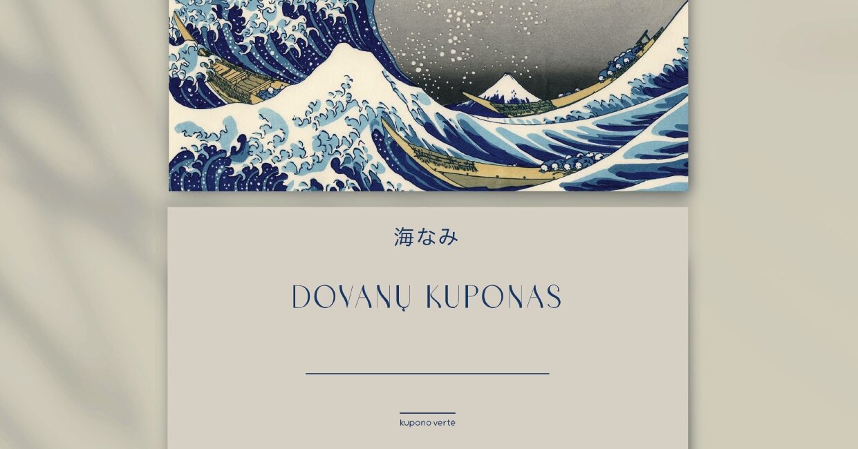 dovanu kuponas maketas